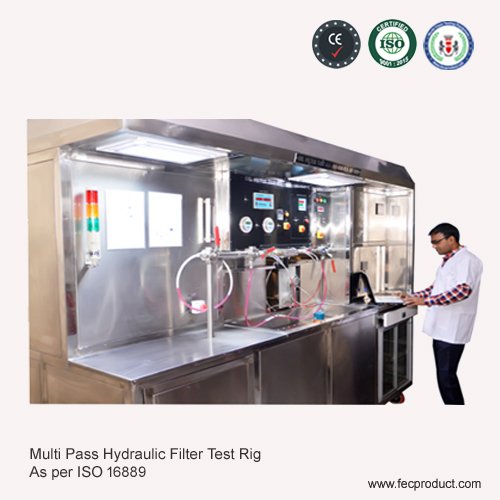 multi pass oil filter test rig iso 4548 12 iso 16889