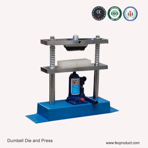 dumbell die and cutting press