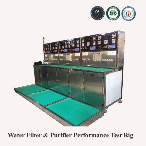 Water Filter and Purifier Performance Test Rig