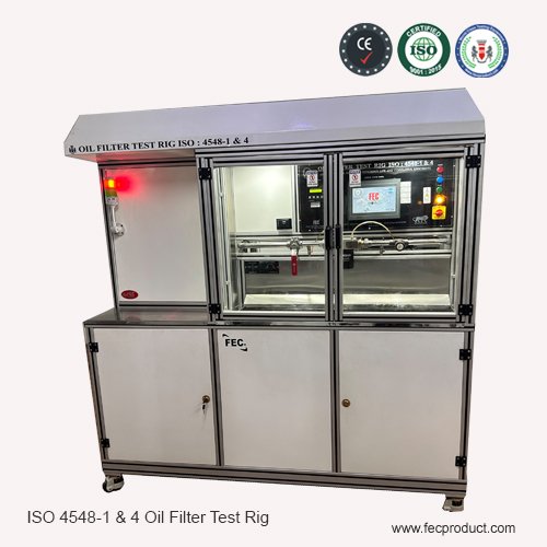 oil filter test rig iso 4548 4