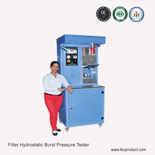 Filter Hydrostatic Burst Pressure Test Rig